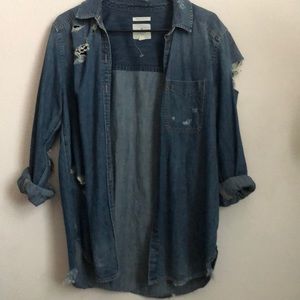 denim button up
